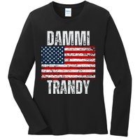 Dammit Randy Funny Ladies Long Sleeve Shirt