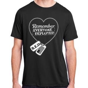 Distressed R.E.D. Friday Remember Everyone Deployed Adult ChromaSoft Performance T-Shirt