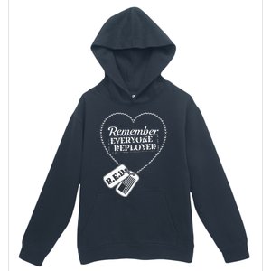 Distressed R.E.D. Friday Remember Everyone Deployed Urban Pullover Hoodie