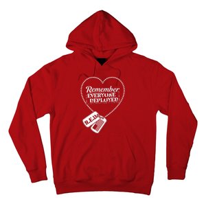 Distressed R.E.D. Friday Remember Everyone Deployed Hoodie