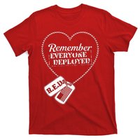 Distressed R.E.D. Friday Remember Everyone Deployed T-Shirt