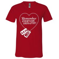 Distressed R.E.D. Friday Remember Everyone Deployed V-Neck T-Shirt