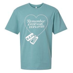 Distressed R.E.D. Friday Remember Everyone Deployed Sueded Cloud Jersey T-Shirt