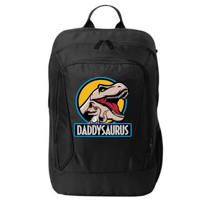Daddysaurus Rex Fathers Day City Backpack