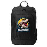 Daddysaurus Rex Fathers Day City Backpack