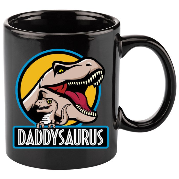 Daddysaurus Rex Fathers Day 11oz C Handle Ceramic Mug