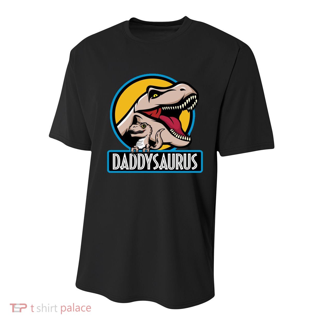 Daddysaurus Rex Fathers Day Youth Performance Sprint T-Shirt