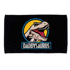 Daddysaurus Rex Fathers Day Microfiber Hand Towel