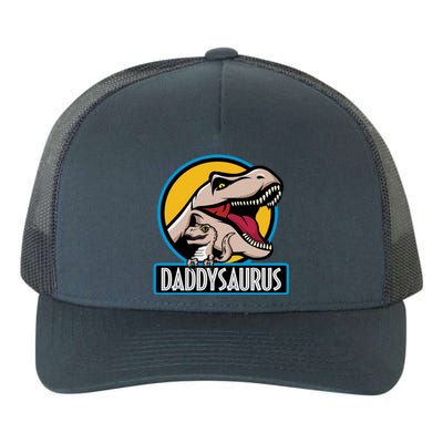 Daddysaurus Rex Fathers Day Yupoong Adult 5-Panel Trucker Hat