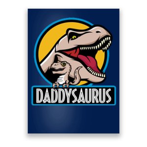 Daddysaurus Rex Fathers Day Poster