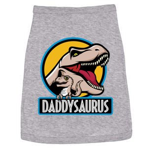 Daddysaurus Rex Fathers Day Doggie Tank