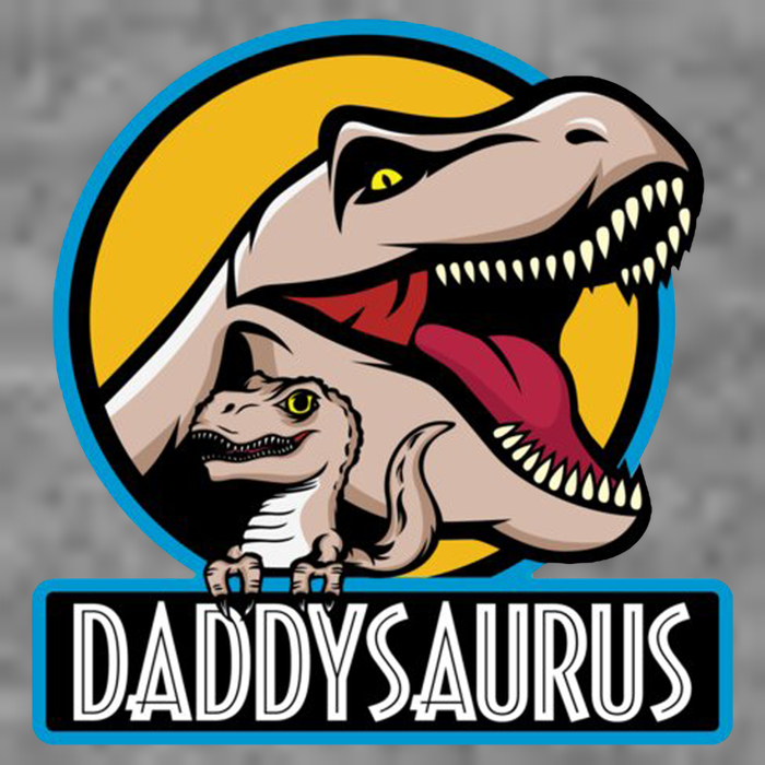 Daddysaurus Rex Fathers Day Hoodie