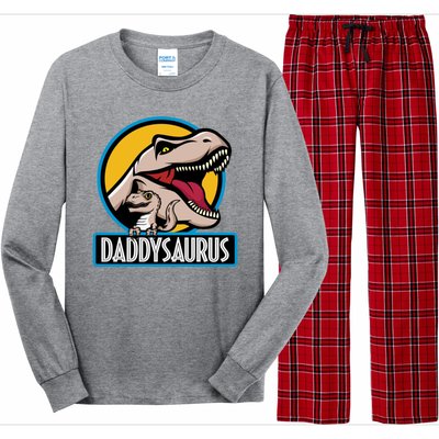 Daddysaurus Rex Fathers Day Long Sleeve Pajama Set