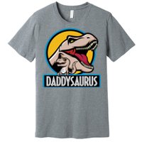 Daddysaurus Rex Fathers Day Premium T-Shirt