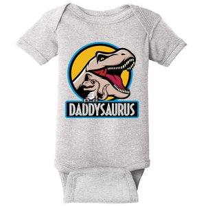 Daddysaurus Rex Fathers Day Baby Bodysuit