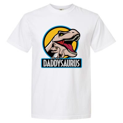 Daddysaurus Rex Fathers Day Garment-Dyed Heavyweight T-Shirt