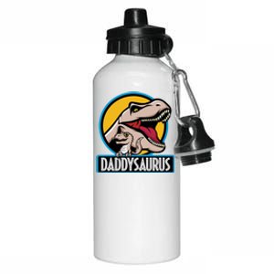 Daddysaurus Rex Fathers Day Aluminum Water Bottle