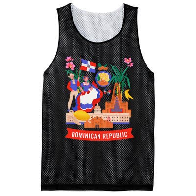 Dominican Republic Fancy Dress Ideas For Dominican Mesh Reversible Basketball Jersey Tank