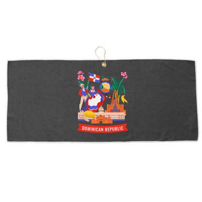 Dominican Republic Fancy Dress Ideas For Dominican Large Microfiber Waffle Golf Towel