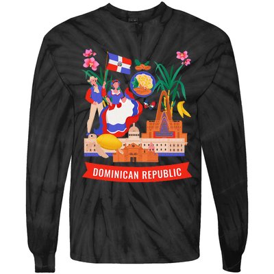 Dominican Republic Fancy Dress Ideas For Dominican Tie-Dye Long Sleeve Shirt