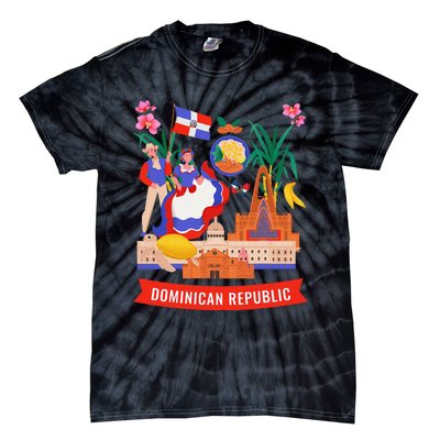 Dominican Republic Fancy Dress Ideas For Dominican Tie-Dye T-Shirt