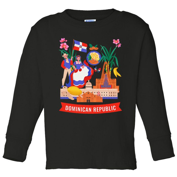 Dominican Republic Fancy Dress Ideas For Dominican Toddler Long Sleeve Shirt