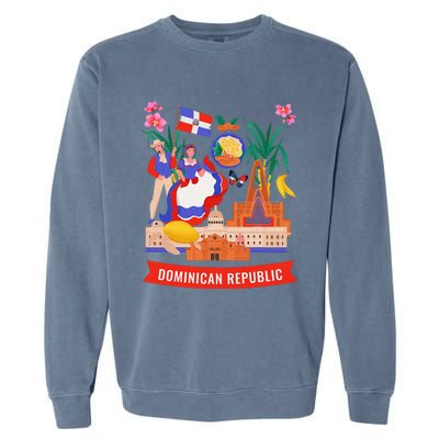 Dominican Republic Fancy Dress Ideas For Dominican Garment-Dyed Sweatshirt