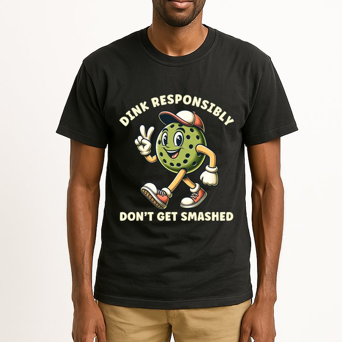 Dink Responsibly Funny Pickleball Player Tall T-Shirt