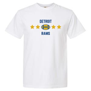 Detroit Rams Football Star Garment-Dyed Heavyweight T-Shirt