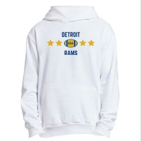 Detroit Rams Football Star Urban Pullover Hoodie