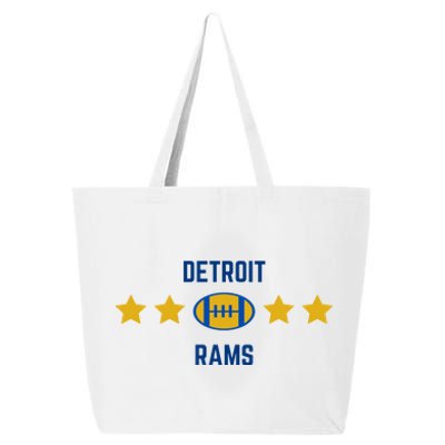 Detroit Rams Football Star 25L Jumbo Tote