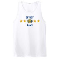 Detroit Rams Football Star PosiCharge Competitor Tank