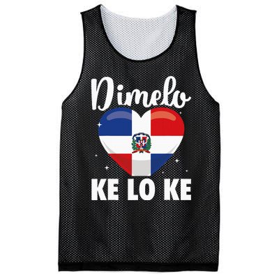 Dominican Republic Flag Dimelo Ke Lo Ke Dominicana Mesh Reversible Basketball Jersey Tank