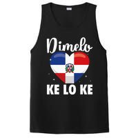 Dominican Republic Flag Dimelo Ke Lo Ke Dominicana PosiCharge Competitor Tank