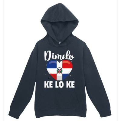 Dominican Republic Flag Dimelo Ke Lo Ke Dominicana Urban Pullover Hoodie