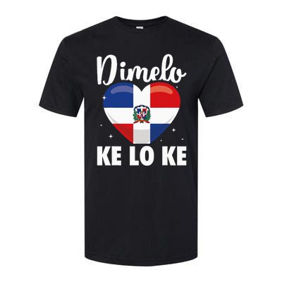 Dominican Republic Flag Dimelo Ke Lo Ke Dominicana Softstyle CVC T-Shirt