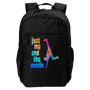 Dance Recital Gift For Just Me And The Music Daily Commute Backpack