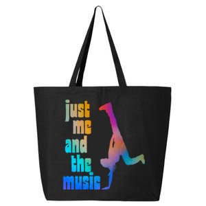 Dance Recital Gift For Just Me And The Music 25L Jumbo Tote