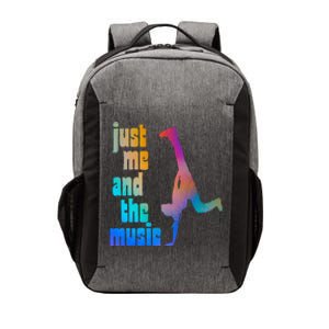 Dance Recital Gift For Just Me And The Music Vector Backpack