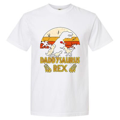 Daddysaurus Rex Gift Garment-Dyed Heavyweight T-Shirt