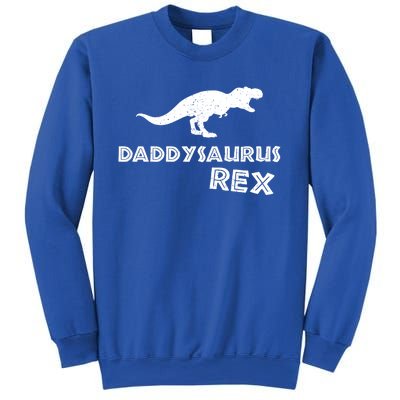 Daddysaurus Rex Gift Funny Dinosaur Fathers Day Gift Sweatshirt