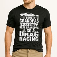 Drag Racing Grandpa Car Lover For Grandfathers MM Cooling Performance Crew T-Shirt
