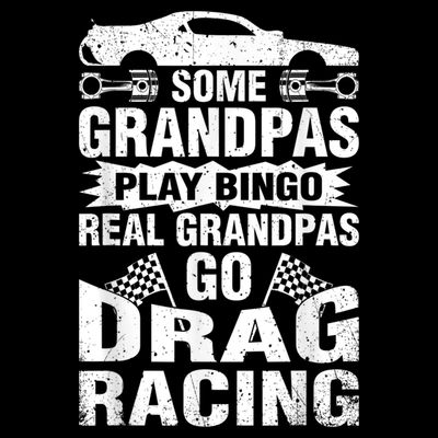 Drag Racing Grandpa Car Lover For Grandfathers MM T-Shirt