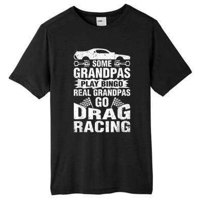 Drag Racing Grandpa Car Lover For Grandfathers MM Tall Fusion ChromaSoft Performance T-Shirt