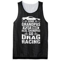 Drag Racing Grandpa Car Lover For Grandfathers MM Mesh Reversible Basketball Jersey Tank