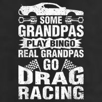 Drag Racing Grandpa Car Lover For Grandfathers MM 25L Jumbo Tote
