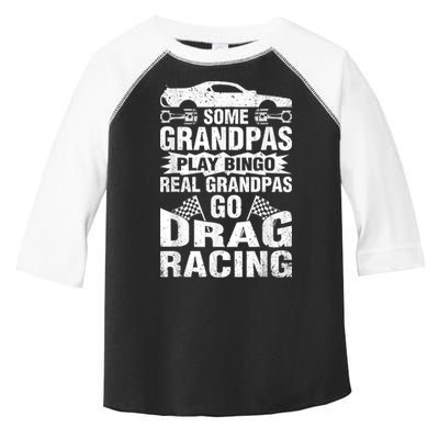 Drag Racing Grandpa Car Lover For Grandfathers MM Toddler Fine Jersey T-Shirt