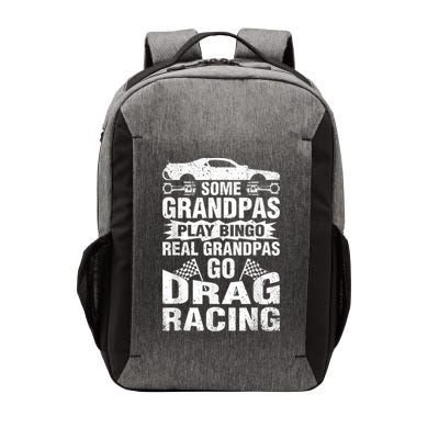 Drag Racing Grandpa Car Lover For Grandfathers MM Vector Backpack