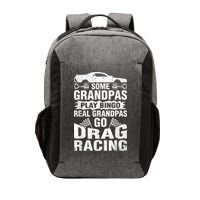 Drag Racing Grandpa Car Lover For Grandfathers MM Vector Backpack