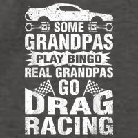 Drag Racing Grandpa Car Lover For Grandfathers MM Vector Backpack